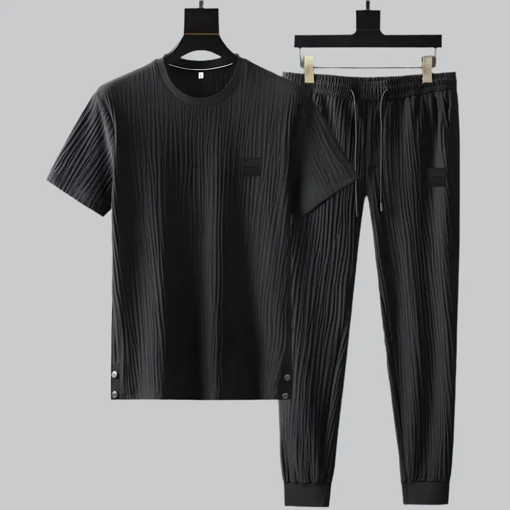 Vera | Luxurious Pleated Men's Lounge Set